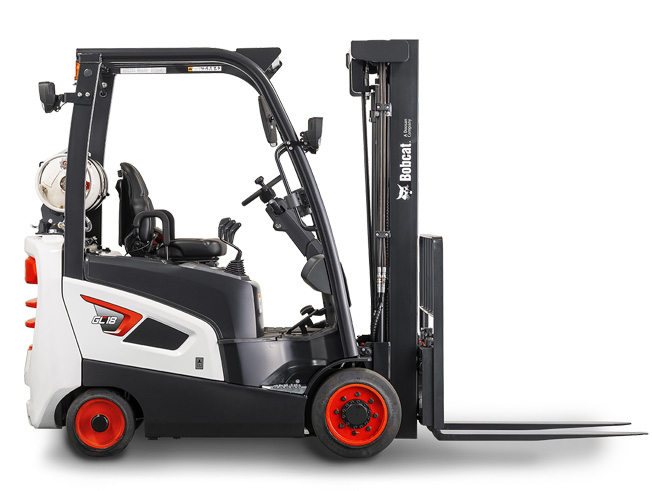 Bobcat® Forklifts available in wide range of fuel, tires and capacities