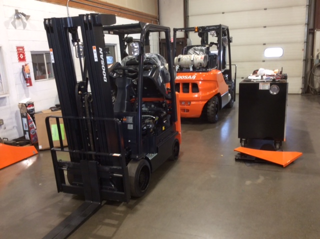Doosan OEM parts and service from Langer MHI