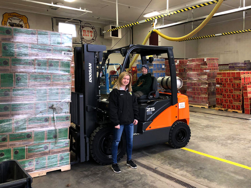 New Doosan forklifts available in Pittsburgh