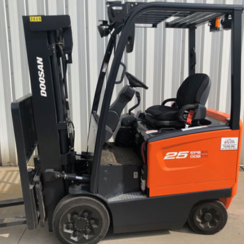 Doosan rental forklifts
