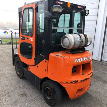 Doosan used forklifts