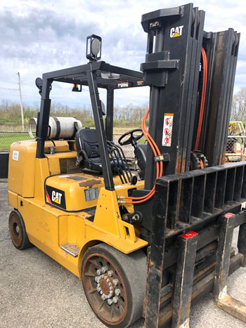 Langer Material Handling sells used forklifts